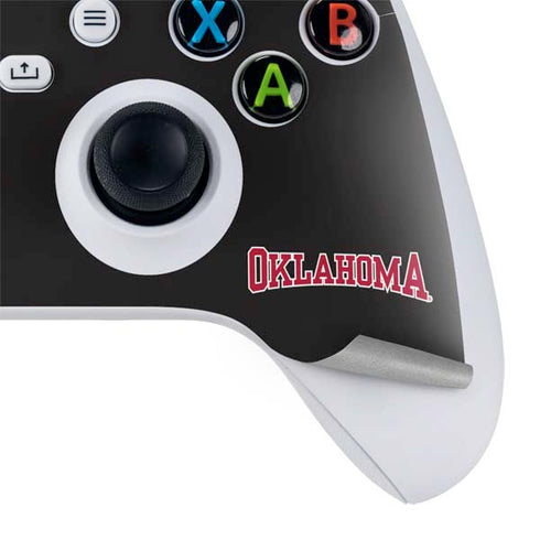 University of Oklahoma Sooners Black Xbox Series S Bundle Skin