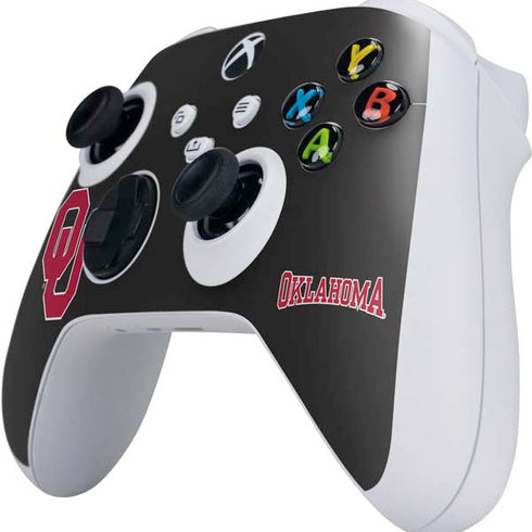 University of Oklahoma Sooners Black Xbox Series S Controller Skin