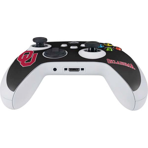 University of Oklahoma Sooners Black Xbox Series S Controller Skin