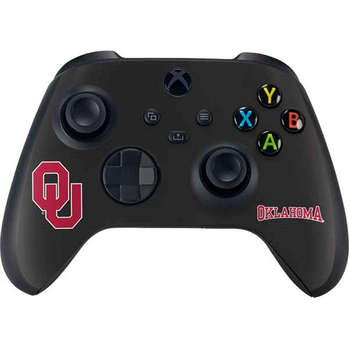 University of Oklahoma Sooners Black Xbox Series X Bundle Skin