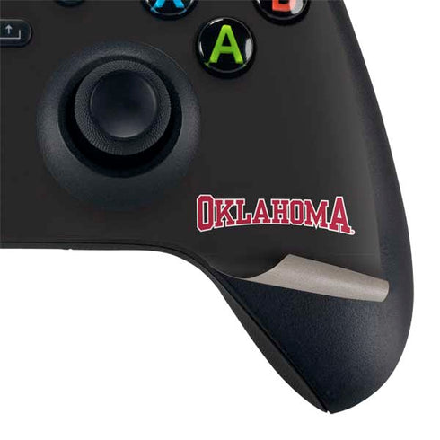 University of Oklahoma Sooners Black Xbox Series X Bundle Skin