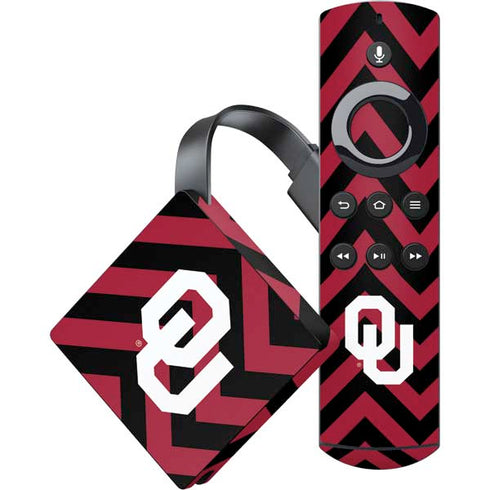 University of Oklahoma Sooners Chevron Amazon Fire TV Skin
