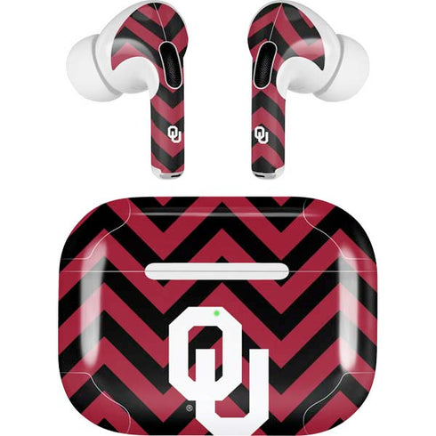 University of Oklahoma Sooners Chevron Apple AirPods Pro Skin