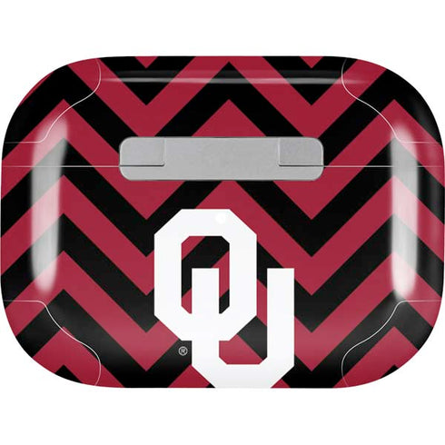 University of Oklahoma Sooners Chevron Apple AirPods Pro Skin
