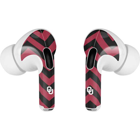 University of Oklahoma Sooners Chevron Apple AirPods Pro Skin