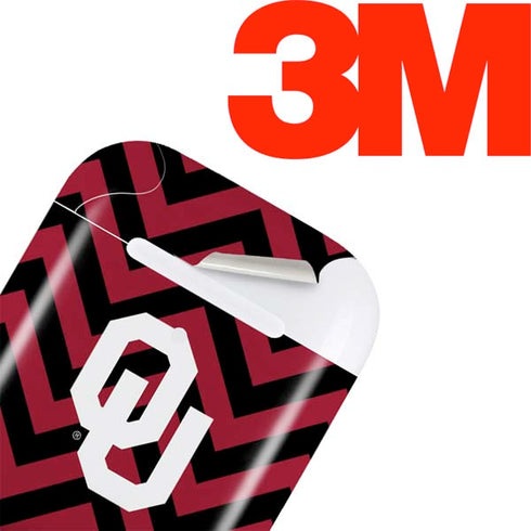 University of Oklahoma Sooners Chevron Apple AirPods Skin