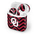 University of Oklahoma Sooners Chevron Apple AirPods Skin