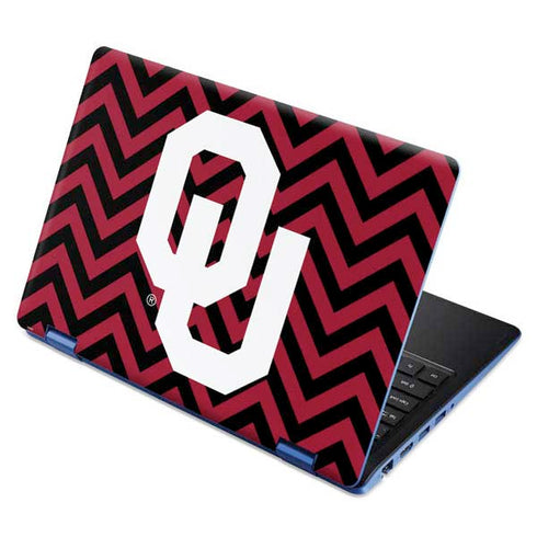 University of Oklahoma Sooners Chevron Aspire R11 11.6in Skin