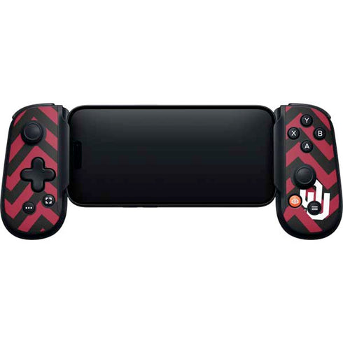 University of Oklahoma Sooners Chevron Backbone One for iPhone Game Controller Skin