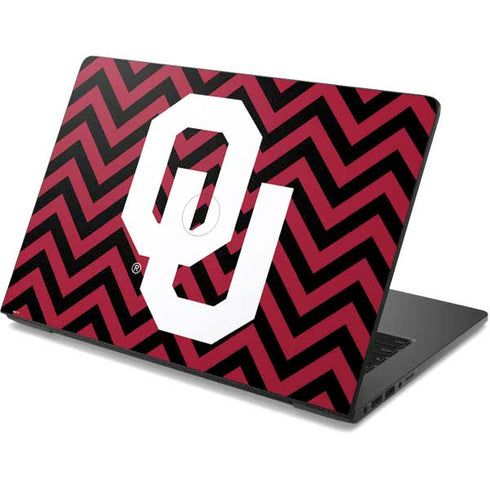 University of Oklahoma Sooners Chevron Dell Chromebook Skin