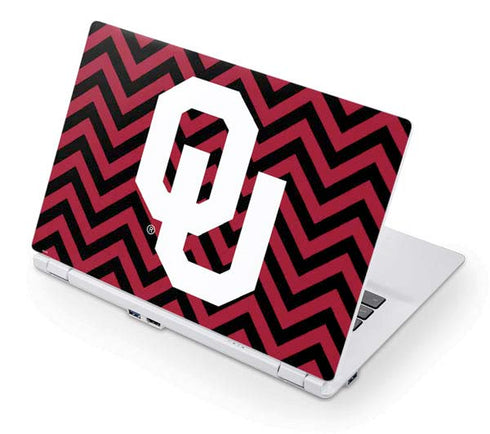 University of Oklahoma Sooners Chevron Acer Chromebook Skin