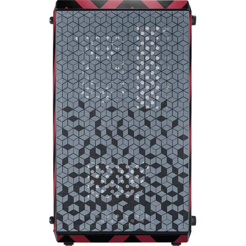 University of Oklahoma Sooners Chevron Cooler Master MasterBox Q300L Mini Tower Skin