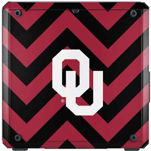 University of Oklahoma Sooners Chevron Cooler Master MasterBox Q300L Mini Tower Skin