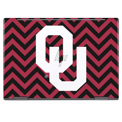University of Oklahoma Sooners Chevron HP Envy Skin
