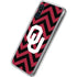 University of Oklahoma Sooners Chevron Galaxy A10e Clear Case