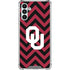 University of Oklahoma Sooners Chevron Galaxy A13 5G Clear Case