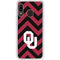 University of Oklahoma Sooners Chevron Galaxy A20 Clear Case