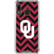 University of Oklahoma Sooners Chevron Galaxy A30 Clear Case
