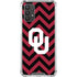 University of Oklahoma Sooners Chevron Galaxy A32 5G Clear Case
