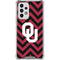 University of Oklahoma Sooners Chevron Galaxy A33 5G Clear Case