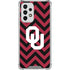 University of Oklahoma Sooners Chevron Galaxy A33 5G Clear Case