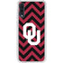 University of Oklahoma Sooners Chevron Galaxy A50 Clear Case
