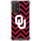 University of Oklahoma Sooners Chevron Galaxy A52 5G Clear Case