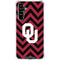 University of Oklahoma Sooners Chevron Galaxy A54 5G Clear Case