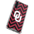 University of Oklahoma Sooners Chevron Galaxy A54 5G Clear Case