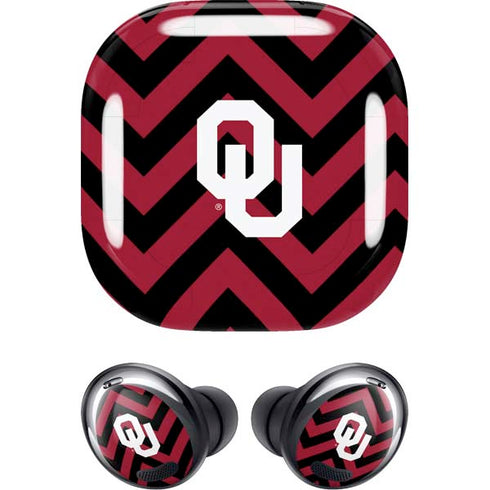University of Oklahoma Sooners Chevron Galaxy Buds Pro Skin