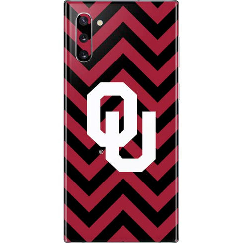 University of Oklahoma Sooners Chevron Galaxy Note 10 Skin