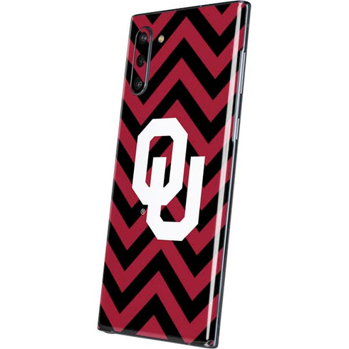 University of Oklahoma Sooners Chevron Galaxy Note 10 Skin