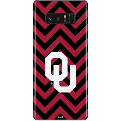 University of Oklahoma Sooners Chevron Galaxy Note 8 Skin