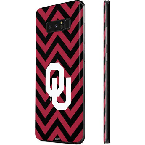 University of Oklahoma Sooners Chevron Galaxy Note 8 Skin