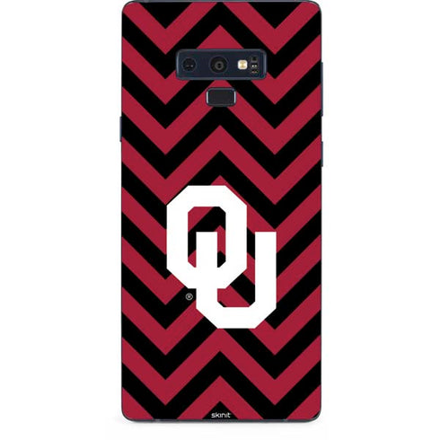 University of Oklahoma Sooners Chevron Galaxy Note 9 Skin