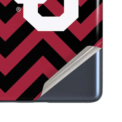 University of Oklahoma Sooners Chevron Galaxy S20 Fan Edition Skin