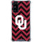 University of Oklahoma Sooners Chevron Galaxy S20 FE Clear Case