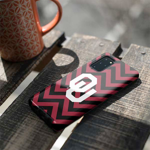 University of Oklahoma Sooners Chevron Galaxy S20 Plus Pro Case