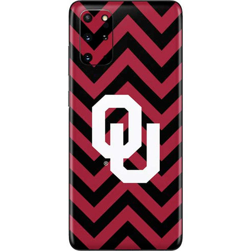 University of Oklahoma Sooners Chevron Galaxy S20 Plus Skin