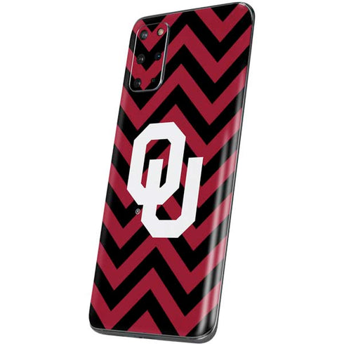 University of Oklahoma Sooners Chevron Galaxy S20 Plus Skin