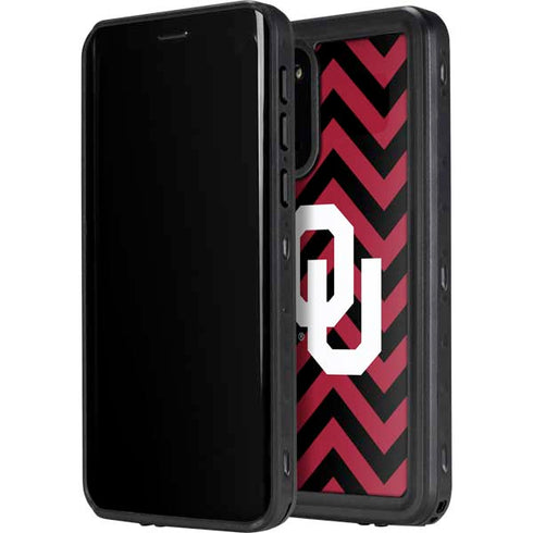 University of Oklahoma Sooners Chevron Galaxy S20 Waterproof Case