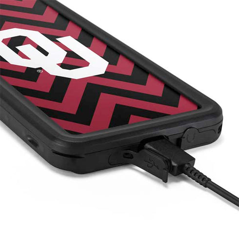 University of Oklahoma Sooners Chevron Galaxy S20 Waterproof Case