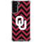 University of Oklahoma Sooners Chevron Galaxy S21 FE Clear Case