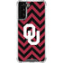University of Oklahoma Sooners Chevron Galaxy S21 FE Clear Case
