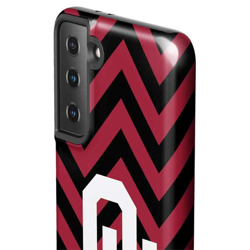 University of Oklahoma Sooners Chevron Galaxy S21 Plus 5G Pro Case