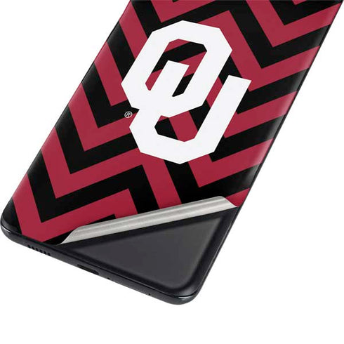 University of Oklahoma Sooners Chevron Galaxy S21 Plus 5G Skin