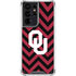 University of Oklahoma Sooners Chevron Galaxy S21 Ultra 5G Clear Case