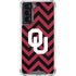 University of Oklahoma Sooners Chevron Galaxy S22 Clear Case