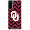 University of Oklahoma Sooners Chevron Galaxy S22 Plus Clear Case