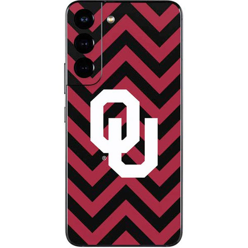 University of Oklahoma Sooners Chevron Galaxy S22 Skin